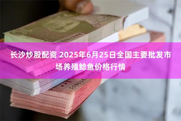 长沙炒股配资 2025年6月25日全国主要批发市场养殖鲶鱼价格行情
